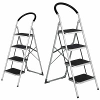 Long-Lasting 4Steps Insulation Ladders Foldable Ladder Household