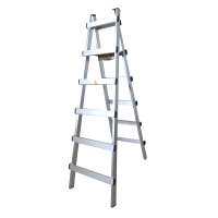 Movable  aluminum ladder 4-5-6-7 steps folding ladders