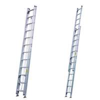 2section telescopic ladders aluminum 28 extension ladder