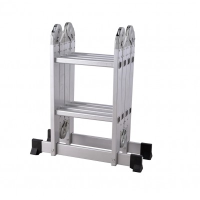 4x2 multi-purpose ladder folding step A shape EN131 alumunlum ladders